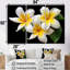 Rêve de rêve Plumerias pureté - ensemble d'art sur toile Plumeria-107750552-107750554