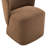 Niha Upholstered Dining Chair with Casters-112738890