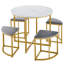 Aarianna 4 - Person Dining Set-1845798705