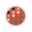 Red Themed Traditional Patterned Vintage Decorative Rug Machine Washable-1672337844
