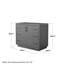 Base de meuble-lavabo simple 59,25 po Icon et miroir seulement-73102800