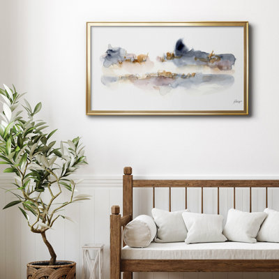 " Reeds And Cattails I " Painting Print
