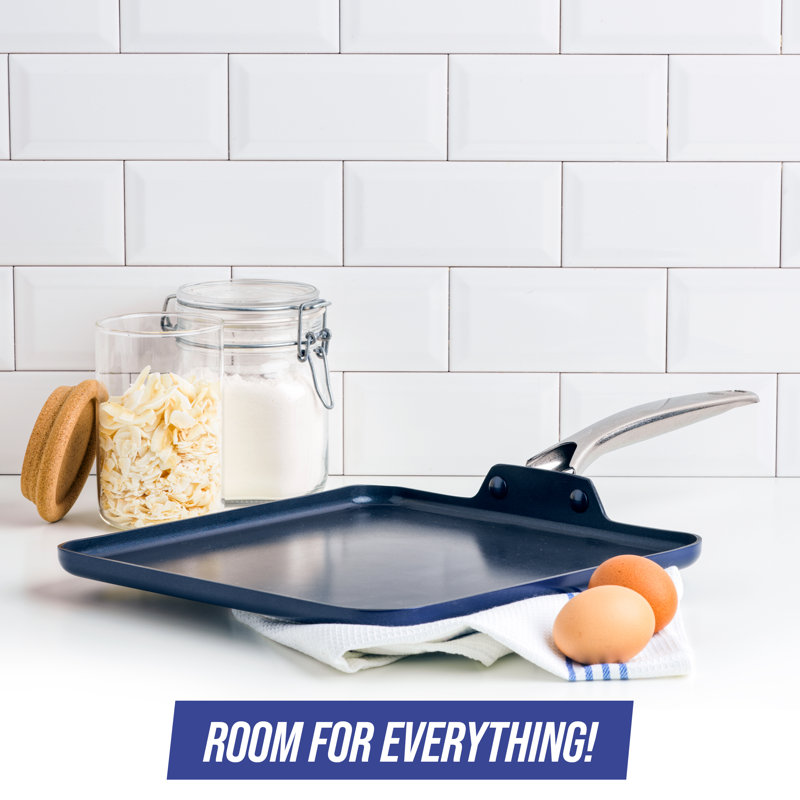 Blue Diamond 11" Toxin-Free Ceramic Non-Stick Griddle