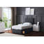  Upholstered Panel 2 Draw Divan Bed with Headboard-1784748609-1784748670
