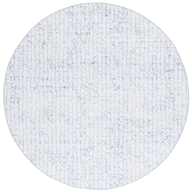 Athiran Performance Machine Washable Rug, Round 6'