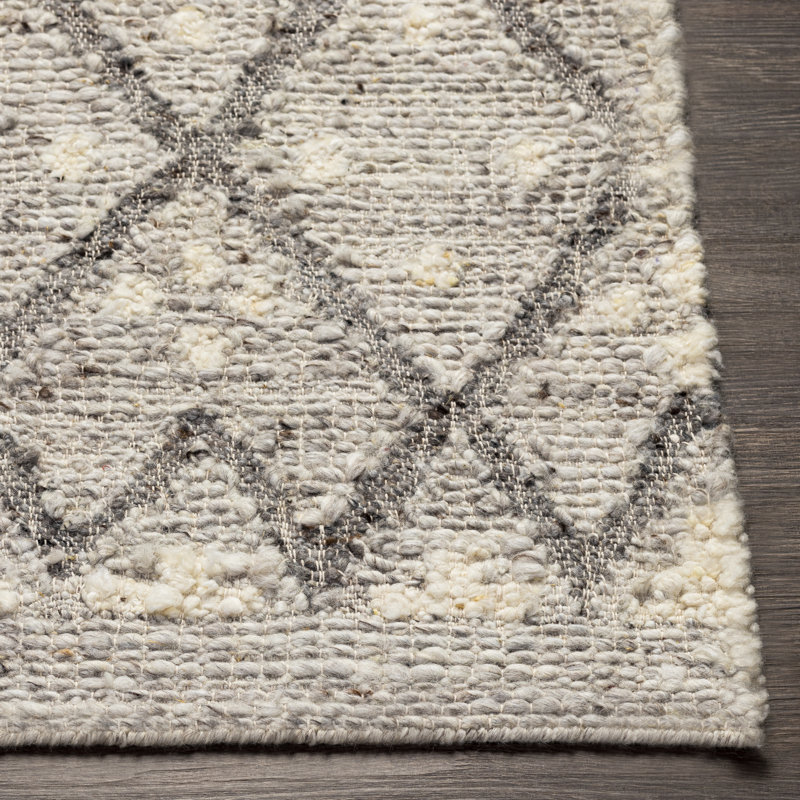 Bremen Wool Geometric Area Rug, Rectangle 8'10" x 12'