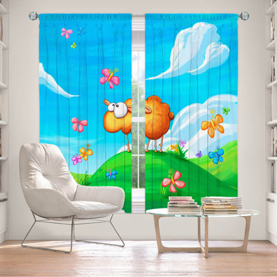 Curi Room Darkening Curtain Pair