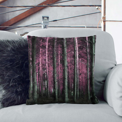 Striped Square Cushion