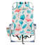 Chaise de plage en aluminium avec revêtement en polyester 600D, 5 positions d'inclinaison et porte-gobelet latéral