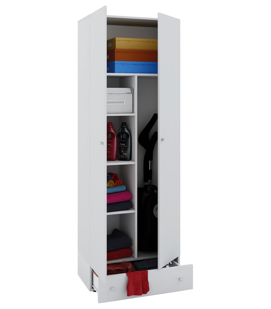 198 cm Aufbewahrungschrank Fallon