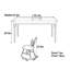 Table de salle à manger American Minimalist-660260203