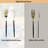 40 Piece Set Of Forged Tableware, Heavy, Service For 8