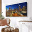 «Charlotte Night Skyline» sur toile-540323558