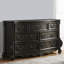 Commode double 7 tiroirs Aniah