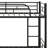Esliabeth Twin Over Twin Metal Bunk Bed-695011263