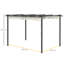 Kishmore 4m x 3m Aluminium Pergola