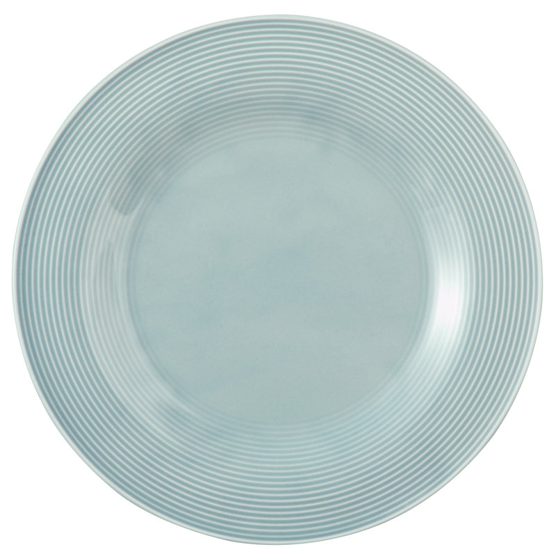 30cm Porcelain Dinner Plate, Teal
