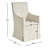 Manning 19'' H Upholstered Oak Parsons Chair
