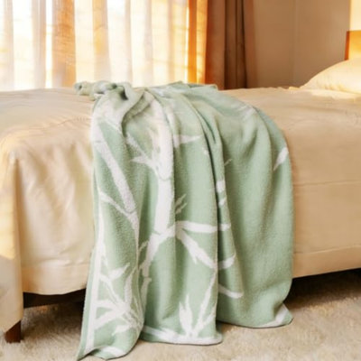 Vie Triomphe Luxury Soft Jeté 39 x 55 pouces, peluche douillette légère, douillette douillette pour lit, salon, décoration