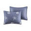 Literie en coton. Bleu marine / très grand Étoile de mer brodée et. . Lavable à la machine. . Coussin décoratif très grand en coton. Et rembourrage. Avec-122457730-122457728