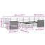  Outdoor Sofa Set 8 Pcs Solid Acacia Wood Sectional Garden Furniture-1311975517