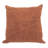 Crossroads Suede Pillow-Rust
