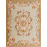 Savonnerie One-of-a-Kind 9' X 12' Hand Knotted Area Rug