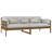 vidaXL Day Bed Natural Pine Solid Pinewood Convertible-2118505467-2118505468