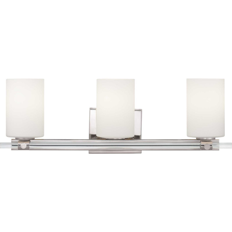 Aliso 4 - Light Dimmable Vanity Light, Polished Nickel