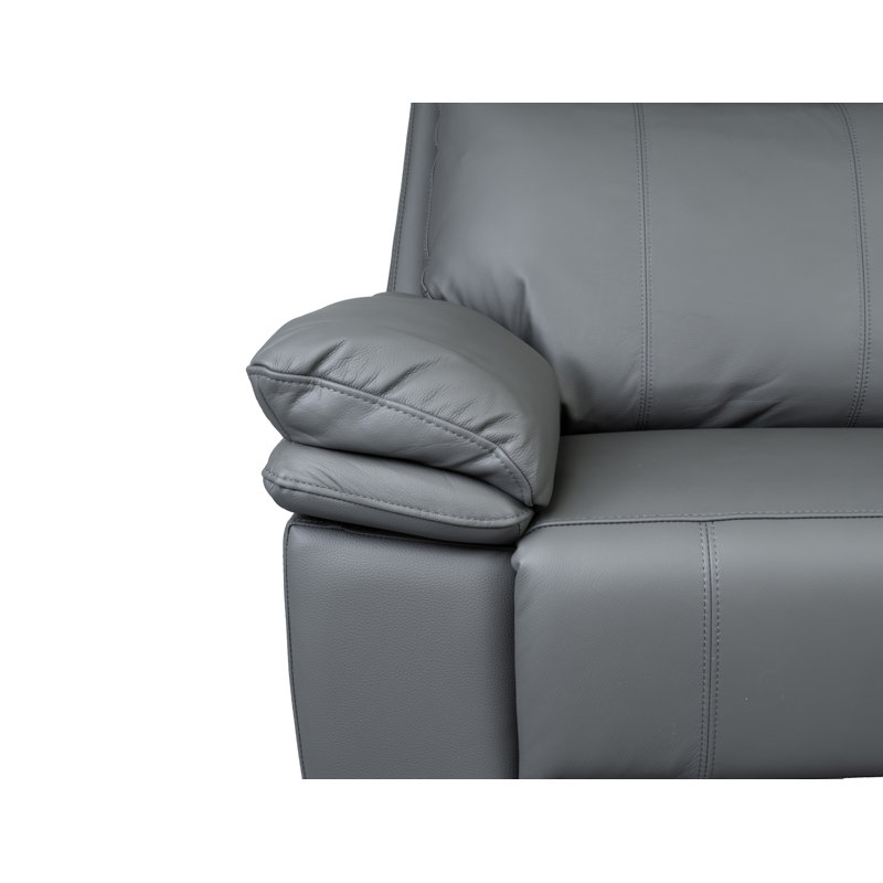 Cooney 99cm Wide Standard Recliner, Gray