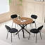 Cotton Blend Upholstered Metal Stacking Accent-1019107270