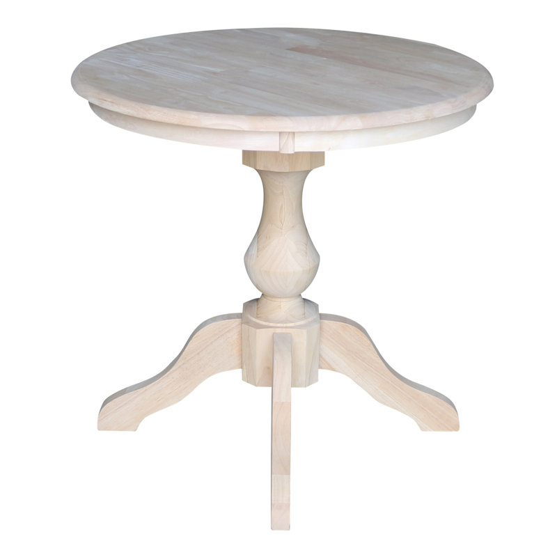 Table de salle à manger Garbacz, H 29,9 po x l 30 po x P 30 po, Prêt à finir / non fini