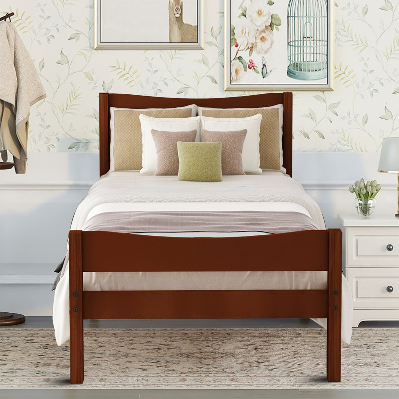 Galitea Solid Wood Bed
