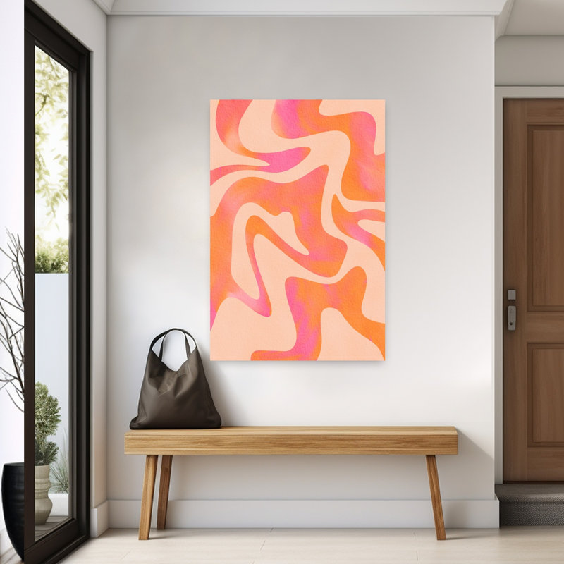 Art contemporain abstrait contemporain, H 60 po x l 40 po