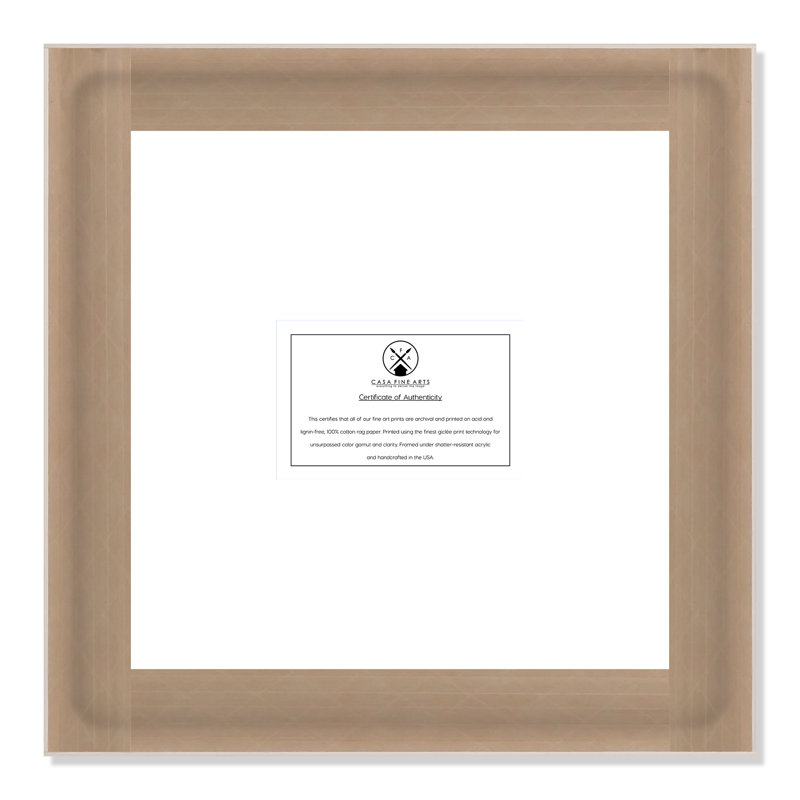 Impression sur papier Happy Hammerhead, H 16 po x l 16 po x P 0,6 po, Encadré plat blanc