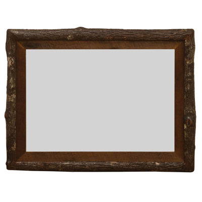 Fireside Lodge Appalachian Crocket Mirror - Frame Only - 36"W x 36"H