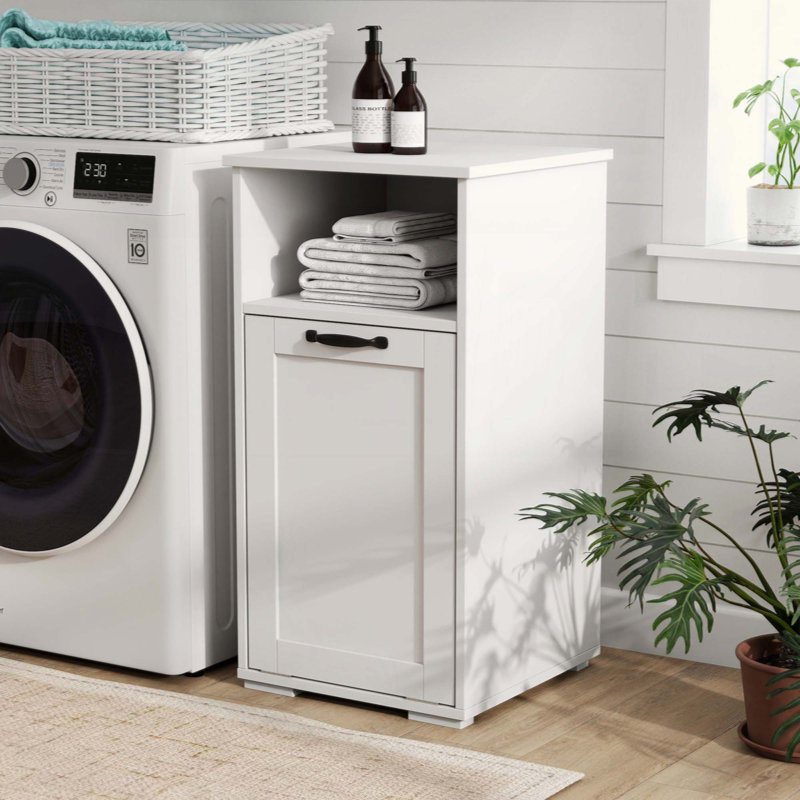 Laundry Cabinet ,With 1 Removable Liner Bags