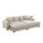 Modern Sofaduke 4 - Piece Upholstered Sectional