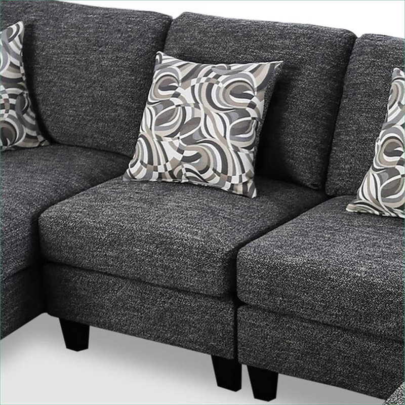 Fauteuil de chambre contemporain sans accoudoirs Chenille