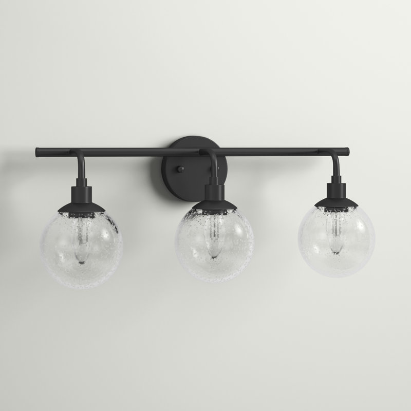 Olson 3 - Light Vanity Light, Flat Black