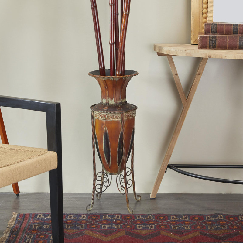Cissell Iron Floor Vase