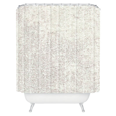 Rideau de douche simple Ethier Snowballs
