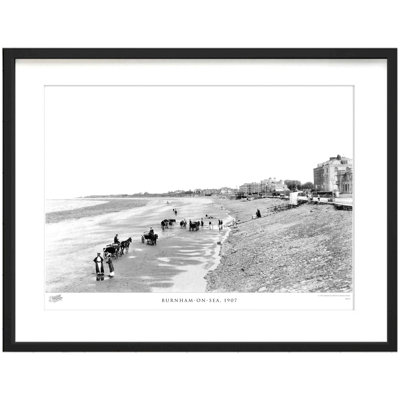 Burnham-on-Sea, 1907 - Single Picture Frame Print