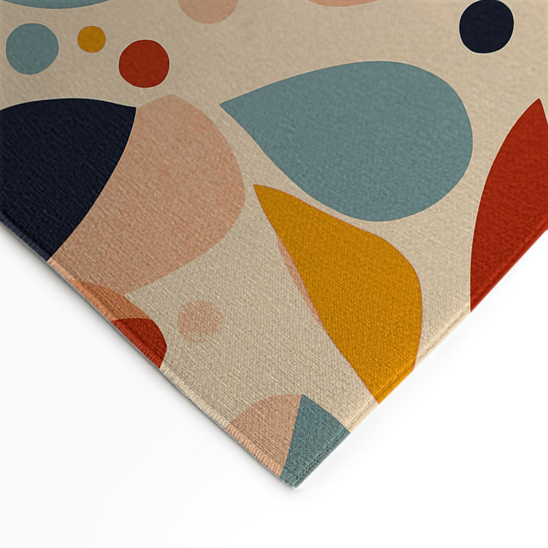 Vibrant Sparkle Indoor And Outdoor Area Rug, Rectangulaire 3 pi x 5 pi