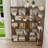 Set Of 2 Free Combination Bookcase Space Saving Corner Bookshelf 55Cm Plus 80Cm Length, 2 Bookcases Group L Shaped Bookcase X 1 + I Shaped Bookcase X 1-382289871