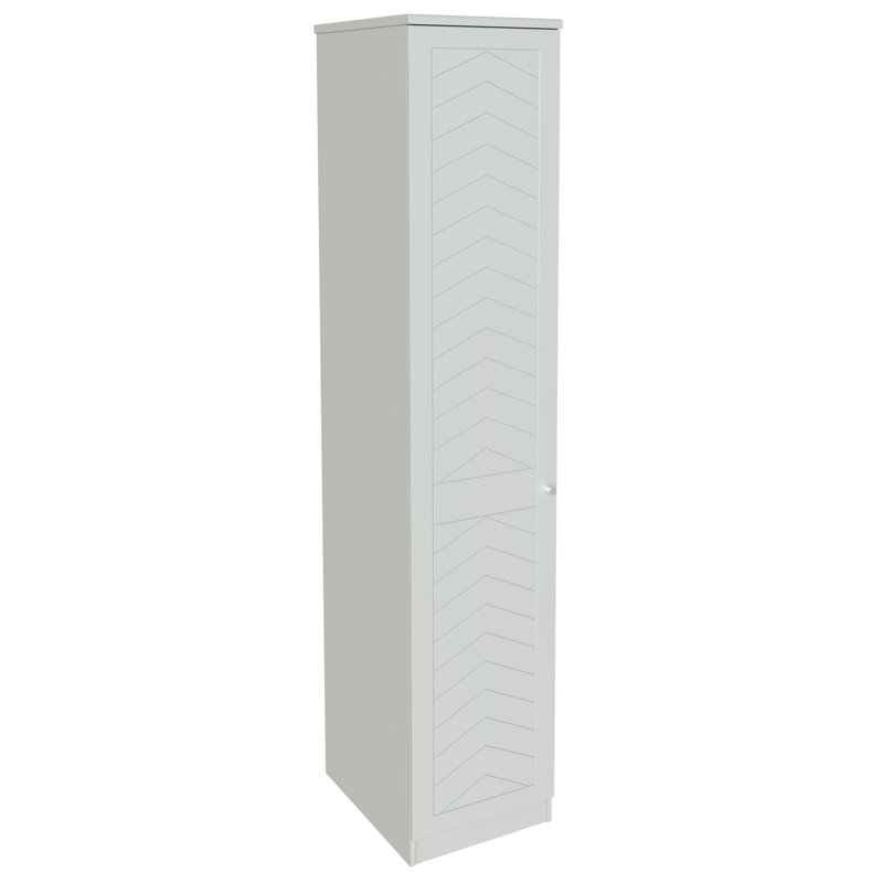 Taunton 1 Door Manufactured Wood Wardrobe