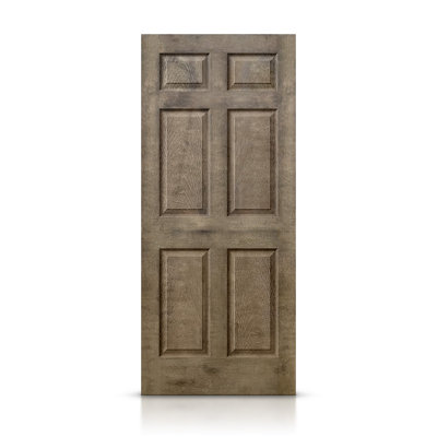 Porte standard à panneaux en bois manufacturé