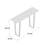 Annunziatina 47.2'' Stone Top Console Table