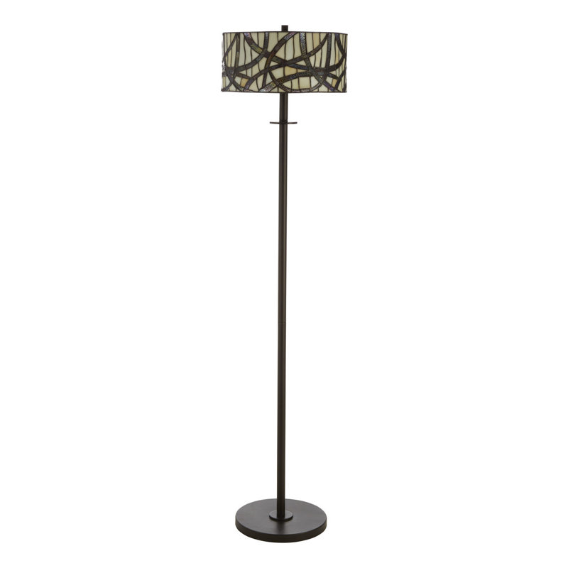 Mundelein 147cm Bronzed Traditional Floor Lamp