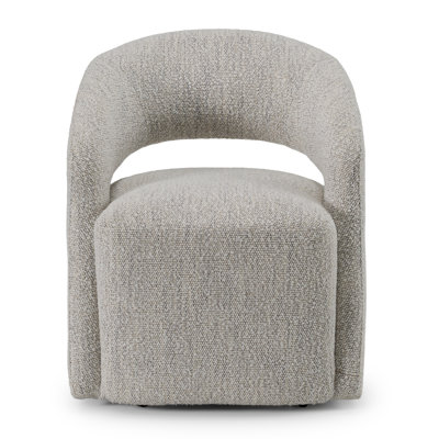 Stewartville - Modern Light Grey Fabric Dining Chair